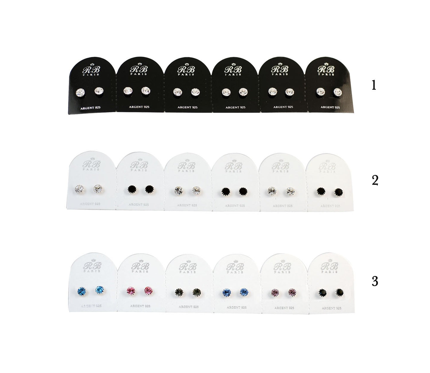 B.O Argent Multi Griffe 4Mm 0,38G