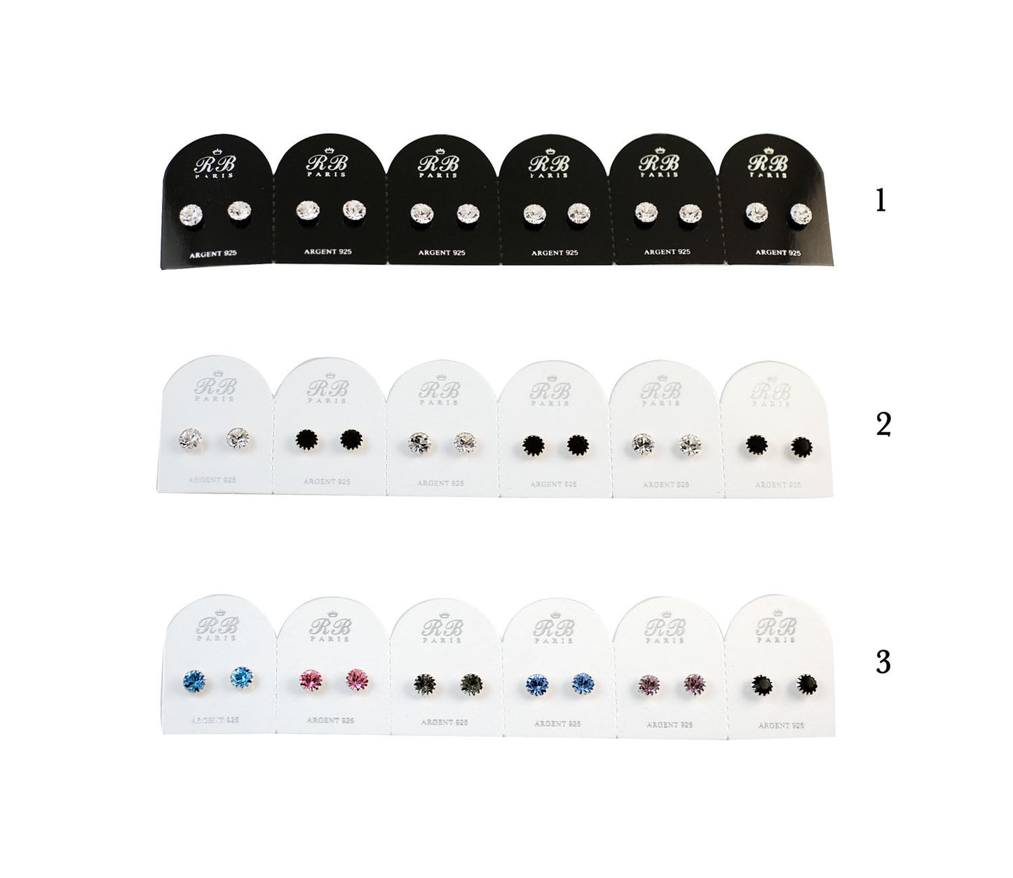 B.O Argent Multi Griffe 5Mm 0,54G