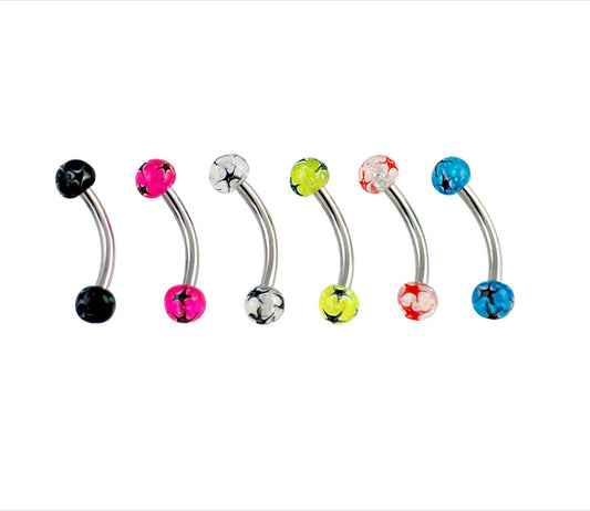 Piercing Arcade Acier Chirurgical 316L Vendu Par 6