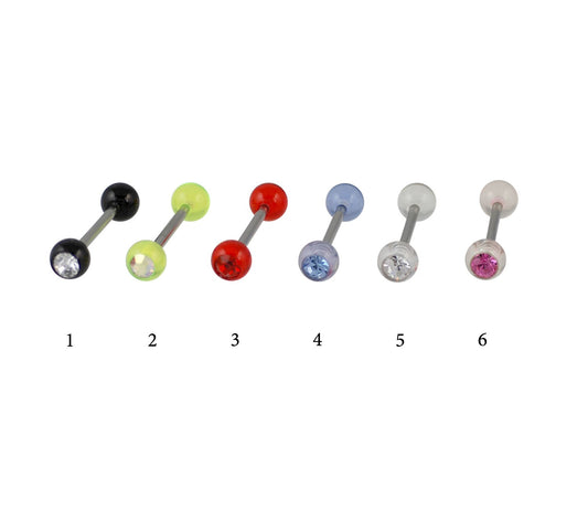 Piercing Langue Acier Chirurgical 316L