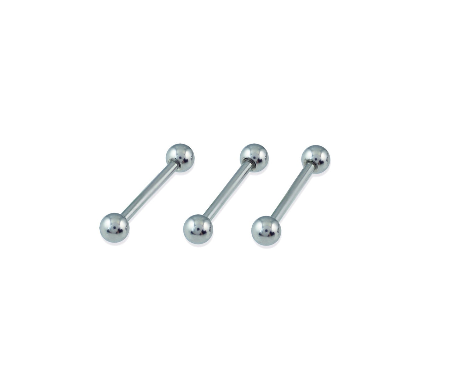Langue Acier Chirurgical316L, Vendu Par 3Pcs