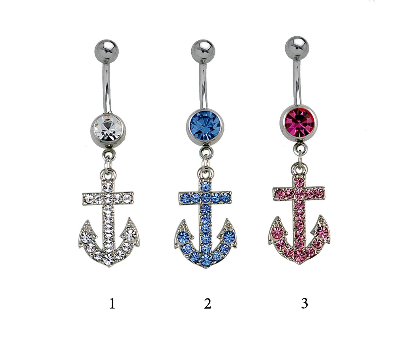 Piercing Nombril Acier Chirurgical 316L