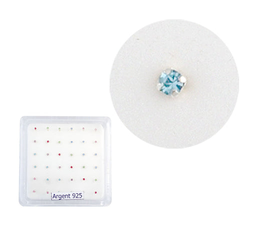 Piercing De Nez Argent 0,05G/1Prs / 36Pcs