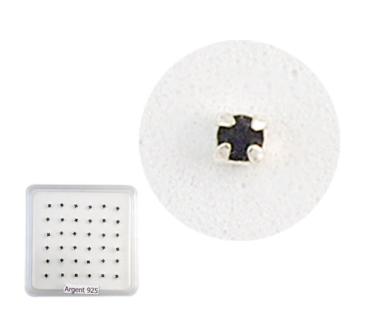 Piercing De Nez Argent 0,05G/1Prs / 36Pcs