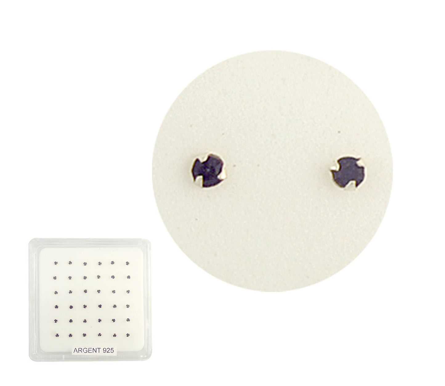 Piercing De Nez Argent 0,05G/1Prs / 36Pcs