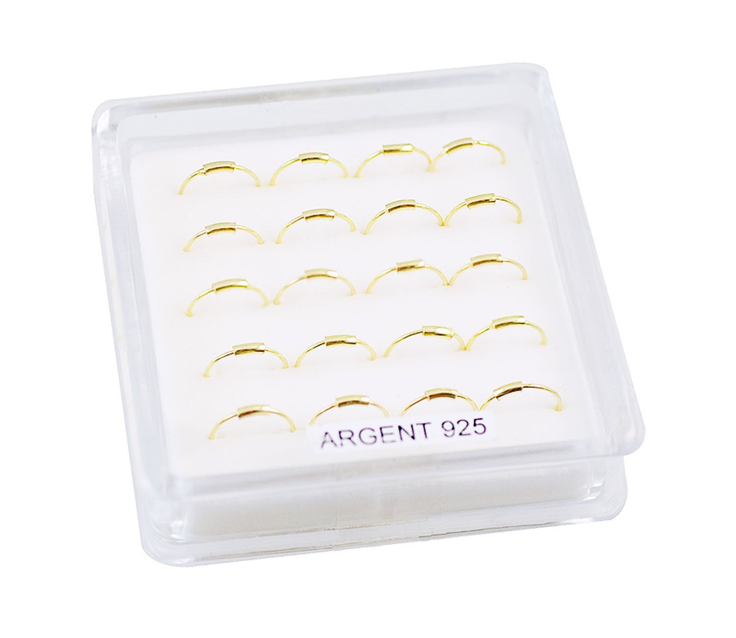 Piercing De Nez Argent 0,05G/1Pcs / 10Prs