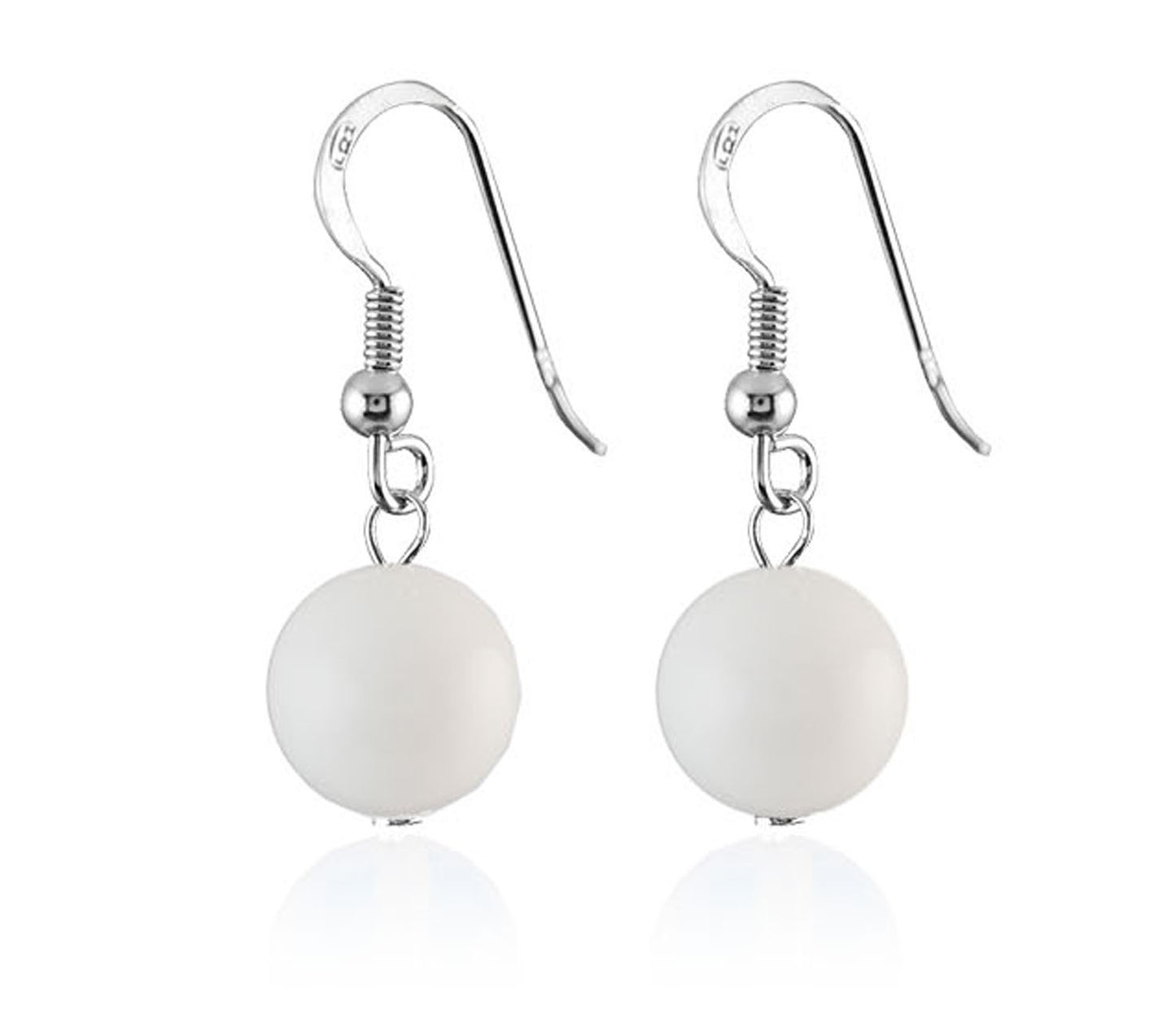 Boucles D'Oreilles Argent 925 Céramique
