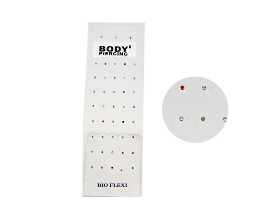 Présentoir Piercing Labret 43Pcs