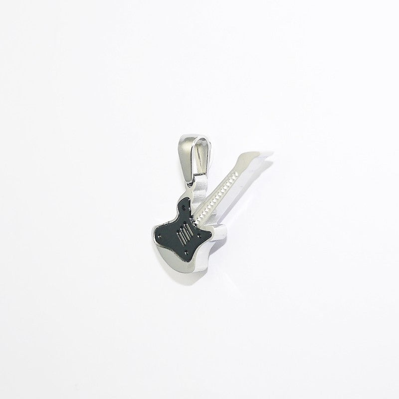 Pendentif Acier Guitare
