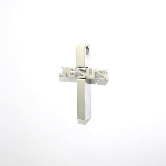 Pendentif Acier Croix