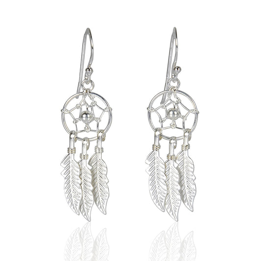 Bo Pendantes Argent Massif Attrapeur De Rêve