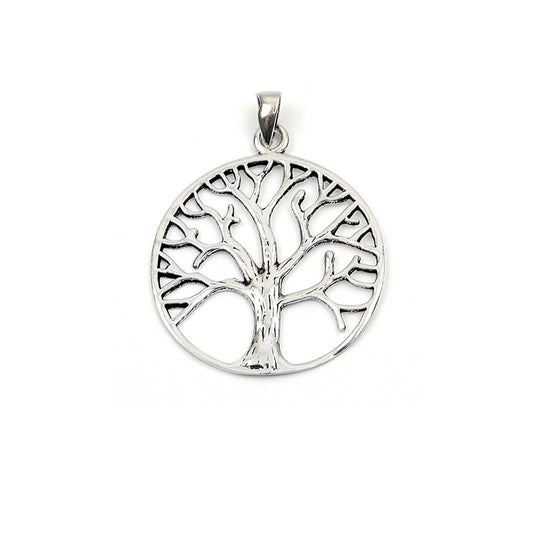 Pendentif Argent Arbre