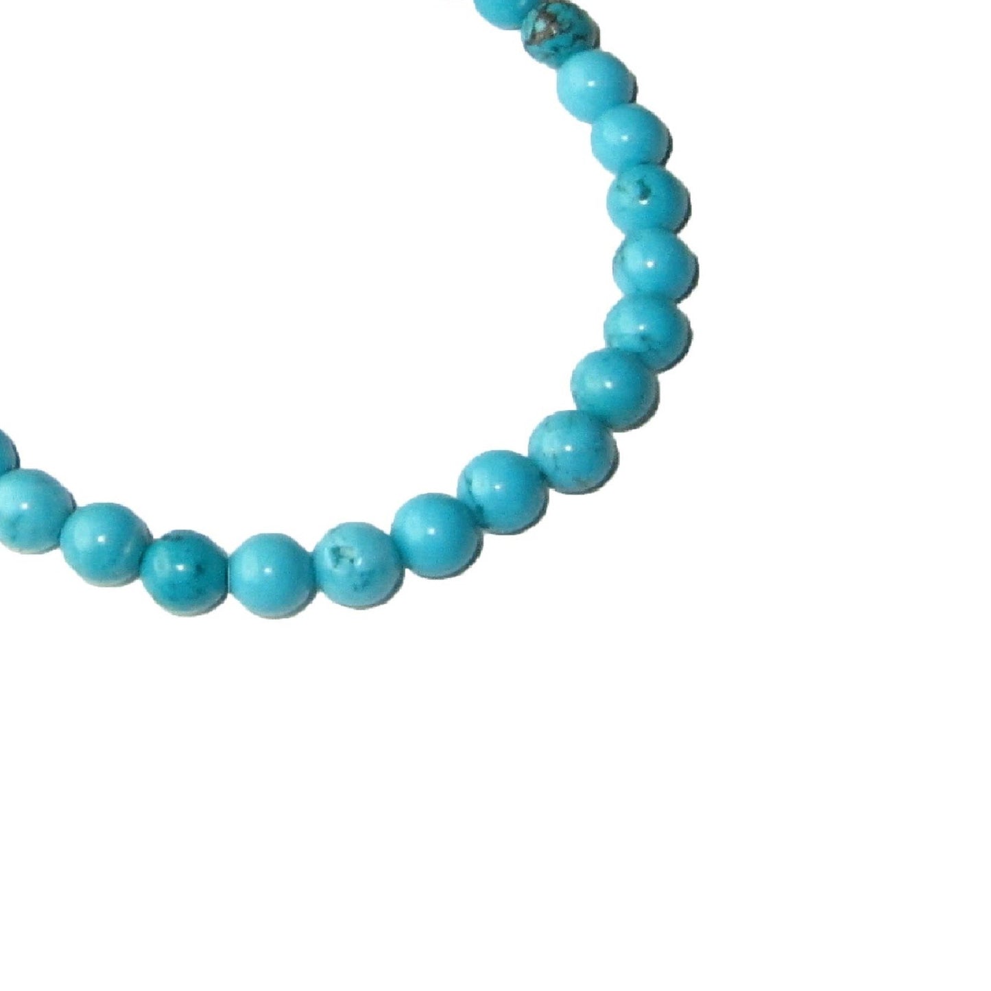 Collier Howlite Bleu