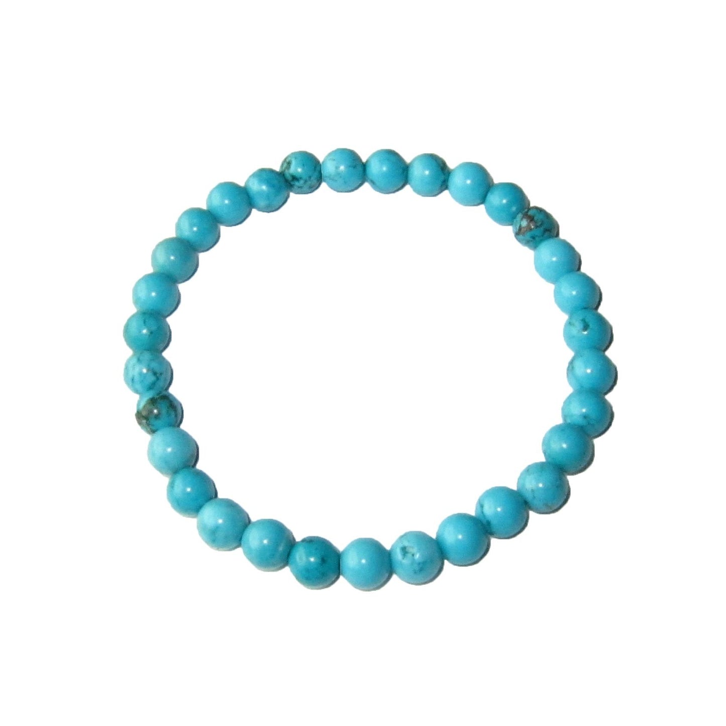 Bracelet Howlite Bleu