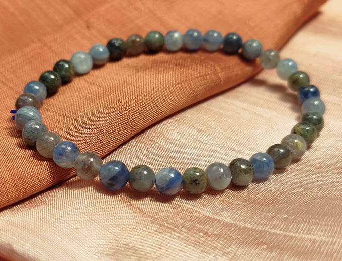 Bracelet Pierre Naturelle Cyanite