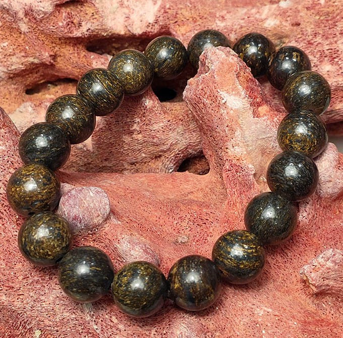 Bracelet Pierre Naturelle Bronzite