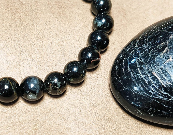 Bracelet Pierre Naturelle Tourmaline Noir