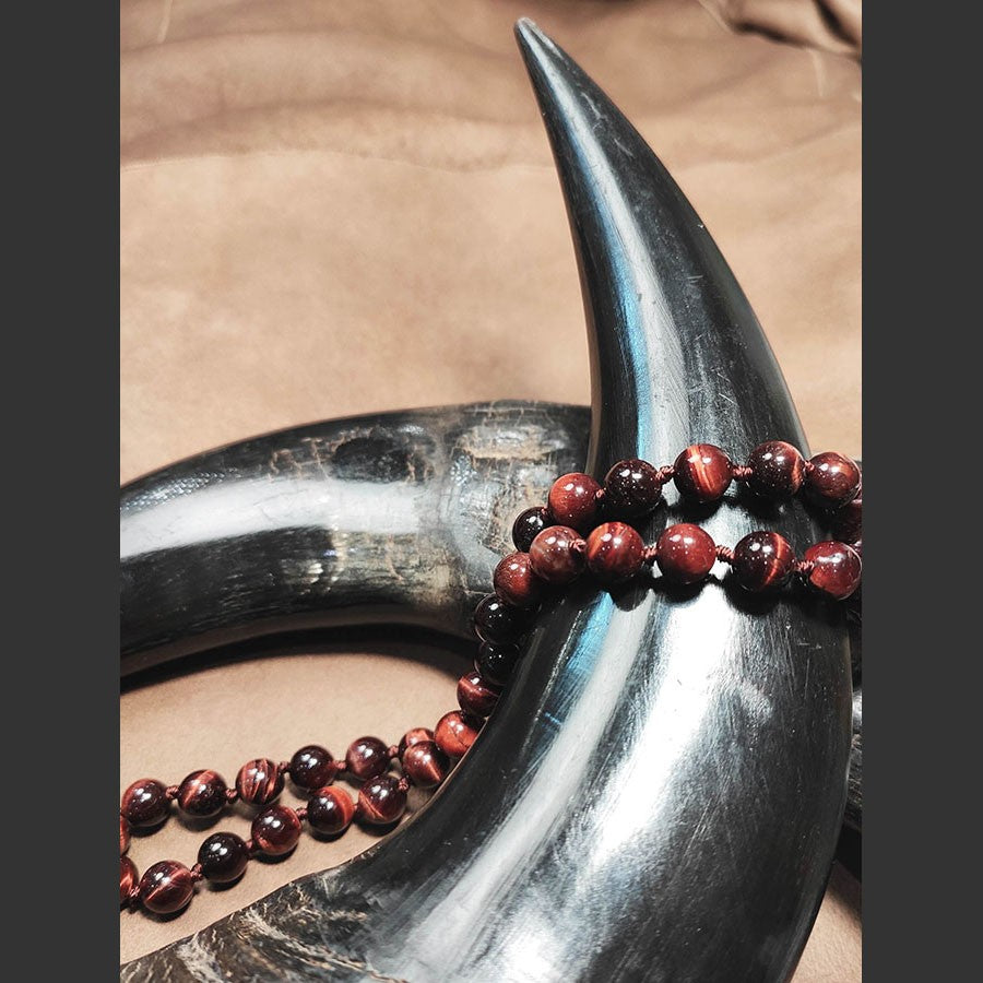 Collier Pierre Naturelle Oeil De Taureau