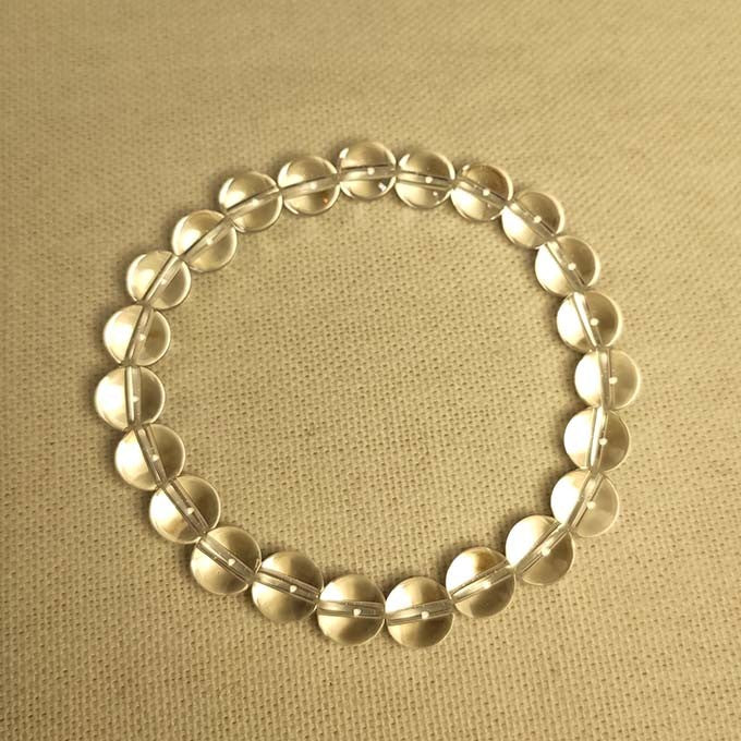 Bracelet Pierre Naturelle Cristal De Roche