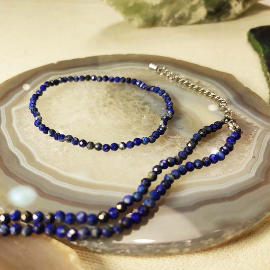 Bracelet Lapis Facettée