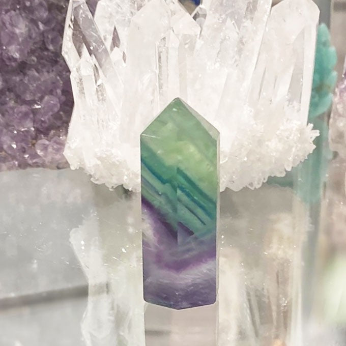 Pique Objet Décoratif En Fluorite