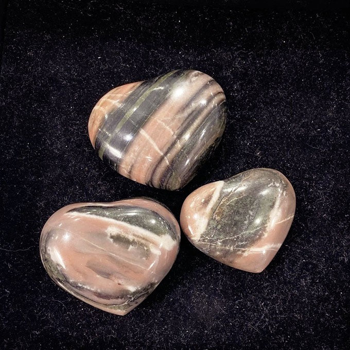 Coeur Objet Décoratif En Rhodonite