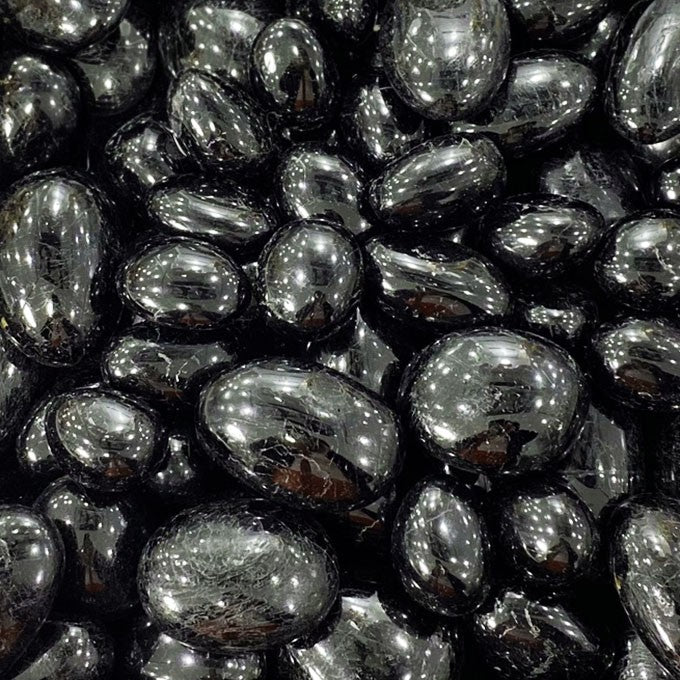 Galets En Obsidienne Noir