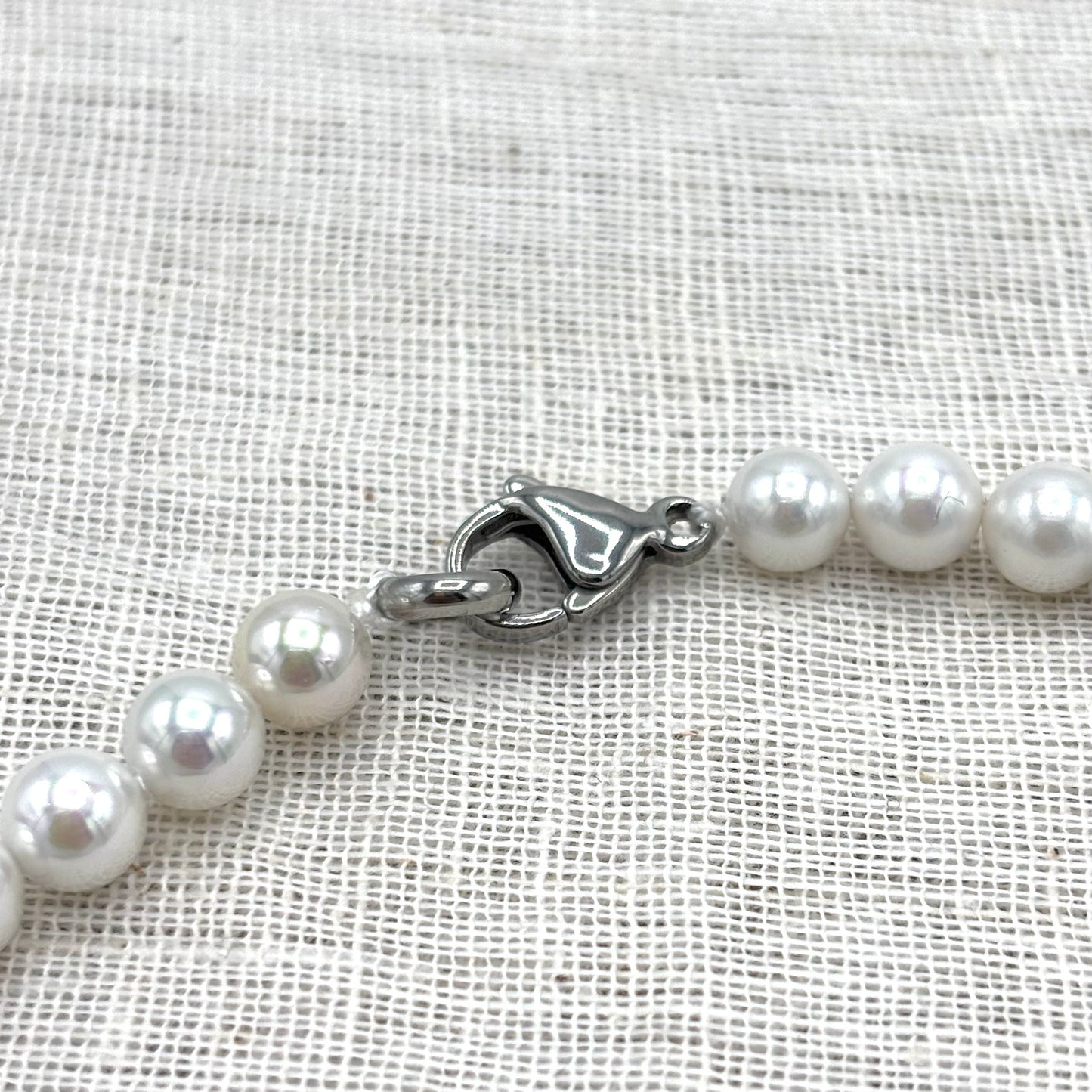 Collier Nacre Synthétique