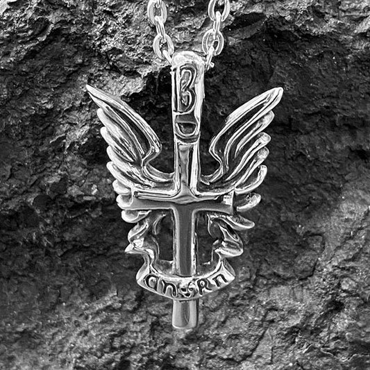 Pendentif Acier Inoxydable Croix