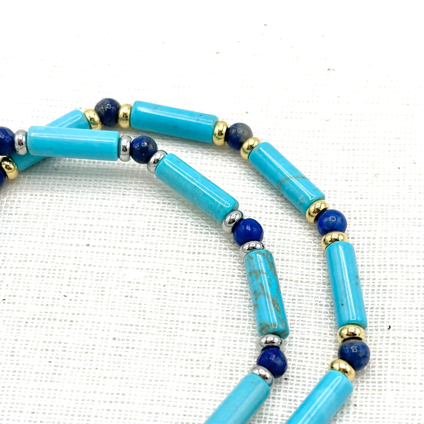 Bracelet Homme Pierre Naturelle Et Acier Inoxydable