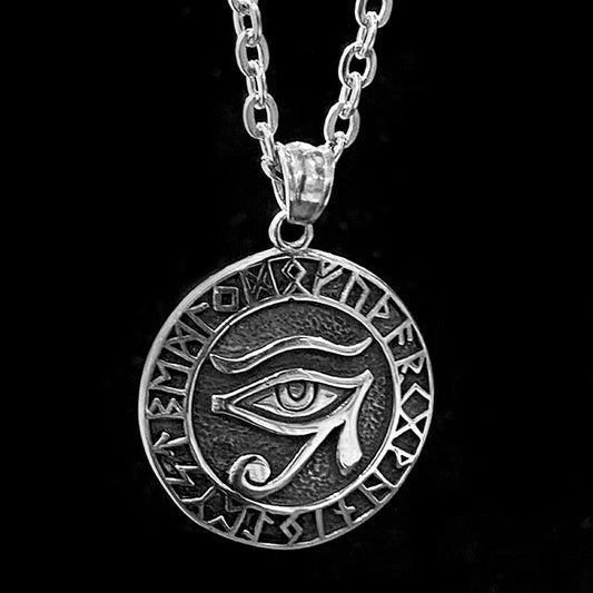 Pendentif Acier Inoxydable L'Oeil D'Egype