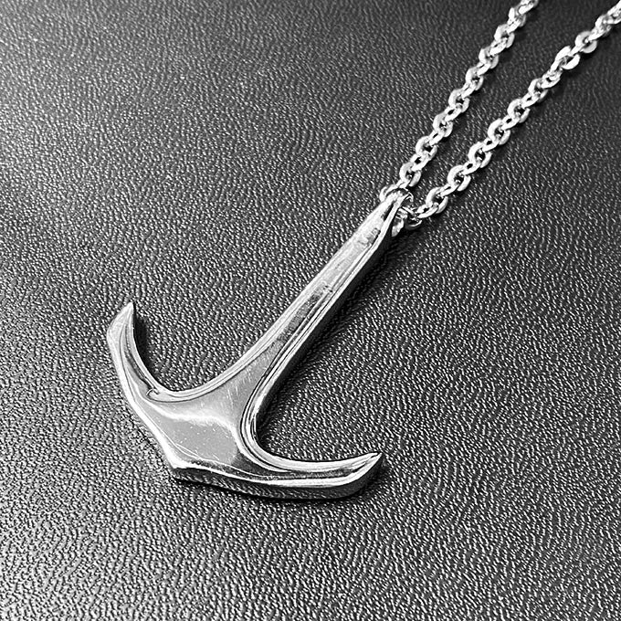 Pendentif Acier Inoxydable Ancre Marine
