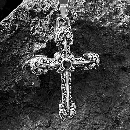 Pendentif Acier Inoxydable Croix