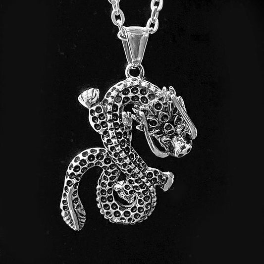 Pendentif Acier Inoxydable Dragon