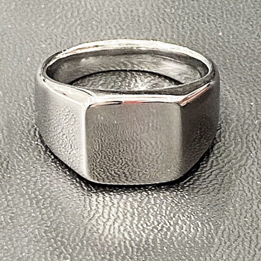 Bague Chevalière Acier Inoxydable