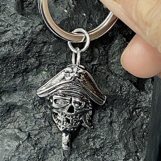 Porte-Clé En Acier Inoxydable Pirate