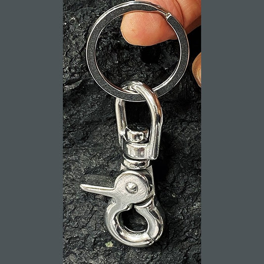 Porte-Clé En Acier Inoxydable