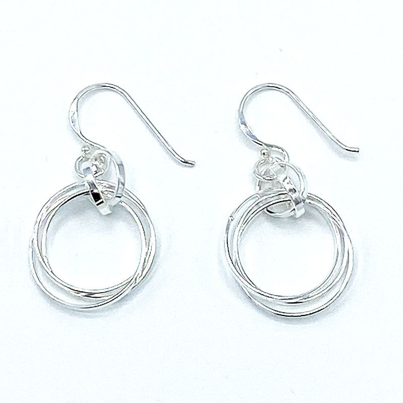 Boucles D'Oreilles Argent Massif 4.12G