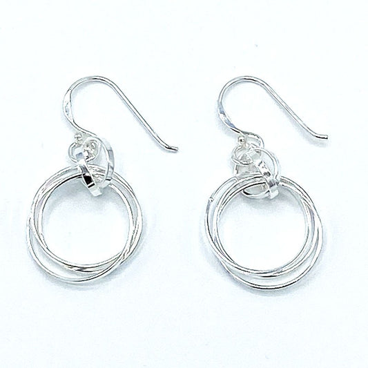 Boucles D'Oreilles Argent Massif 4.12G