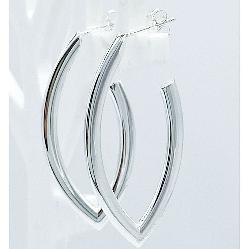 Boucles D'Oreilles Argent 925 Massif 5.92G
