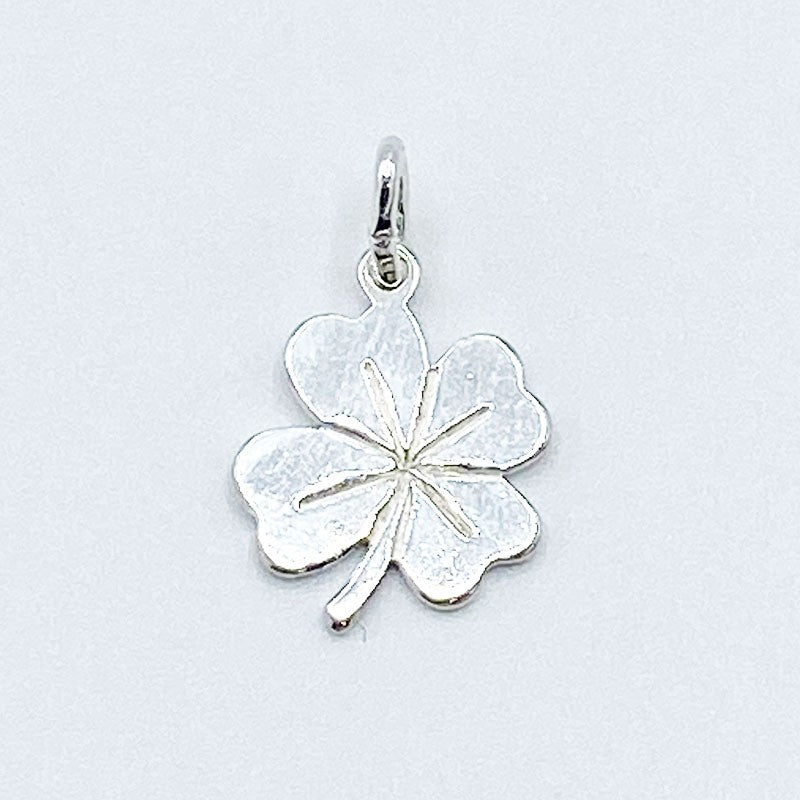 Pendentif Argent Massif Tréfle 0.82G