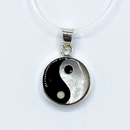 Pendentif Argent Massif Ying Yang 1.64G