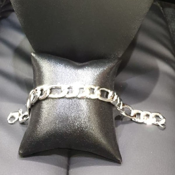 Bracelet Homme Acier Inoxydable Figaro