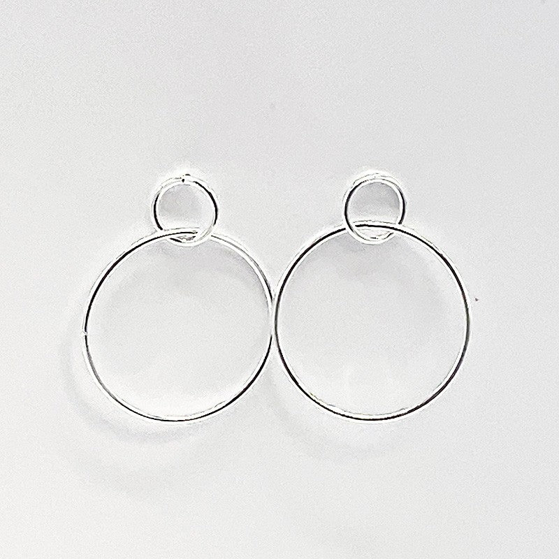 Boucles D'Oreilles Argent 925 Massif 4.11G