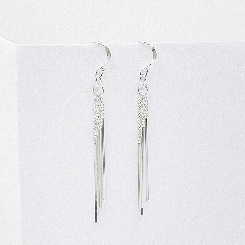 Boucles D'Oreilles Argent 925 Massif 2.83G