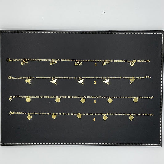 Chaine De Cheville Acier Inoxydable Dorée