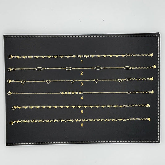 Chaine De Cheville Acier Inoxydable Dorée