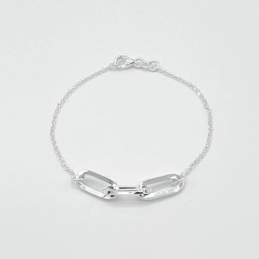Bracelet Argent 925 Massif 18Cm  2.84G