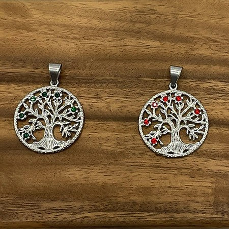 Pendentif Acier Inoxydable L'Arbre De Vie