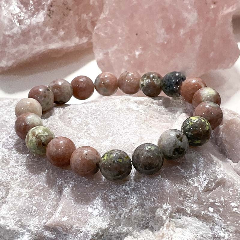 Bracelet Pierre Naturelle Pierre De Prune